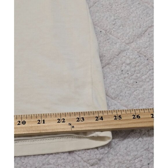 Paper Planes Men's Cream No Love Lost Graphic‎ Shirt Short Sleeve Cotton Size XL - Picture 9 of 11